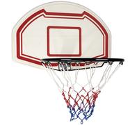 Canestro da basket a parete con tabellone e cerchio