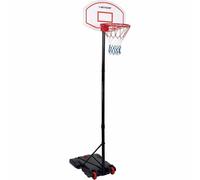 Canestro Basket Regolabile Dunlop Base e 2Ruote per Esterni Sport Pallacanestro