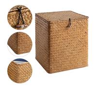 Canestro Da Esterno Cesto Con Coperchio Cestino Lidded Cestini Portaoggetti