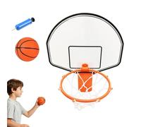 Canestro da Pallacanestro a Morsetto Tabellone Pompa Aria Manuale E Palla