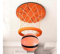 Canestro Da Pallacanestro Per Camera Da Con Rete E Palla - Giochi Sportivi Con Rete E Palla,Canestro Da Basket Pieghevole Da Parete - Per Bambini Ragazze Adolescenti Adulti Famiglie Casa Camera Da Sog