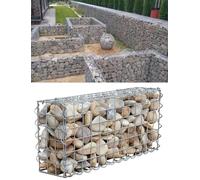 Canestro d'acciaio galvanizzato del gabbione per i muri di sostegno all'aperto ed il paesaggio del giardino