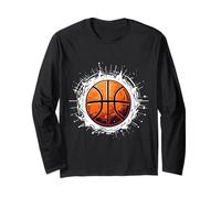 Canestro per Giocatori di Pallacanestro, per Amanti della Palla Maglia a Manica