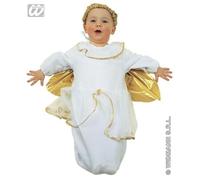 CANEVALE COSTUME VESTITO ANGELO BAMBINO/A NEONATO 0/9 MESI