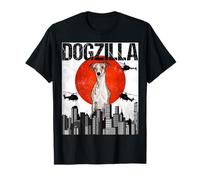 Canezilla Dogzilla Giapponese Whippet Maglietta