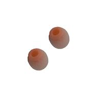 Canfon 2 copriparabrezza in schiuma, filtro pop, con supporto in silicone, compatibile con microfono RODE Smartlav+ Lavalier con diametro di 4-5,0 mm (colore della pelle)
