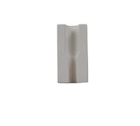 Canfon MiniMount - Supporto per microfono Lavalier per microfono Lavalier Sennheiser MKE2, colore: Bianco