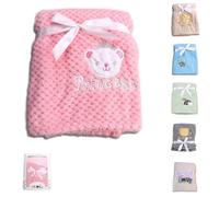 Cangaroo baby blanket Freya, misura 80 x 110 cm coccolone baby blanket in pile, colori:rosa