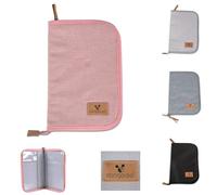 Cangaroo Baby Borsa portadocumenti Liam con cerniera, protegge i documenti, colorazione:rosa
