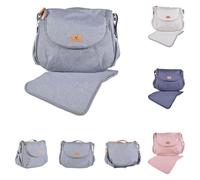 Cangaroo borsa fasciatoio Naomi Fasciatoio, tracolla regolabile, chiusura a zip, colorazione:grigio