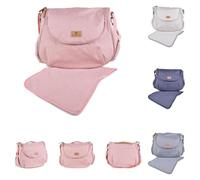 Cangaroo borsa fasciatoio Naomi Fasciatoio, tracolla regolabile, chiusura a zip, colorazione:rosa