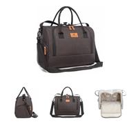 Cangaroo borsa per pannolini Jossie, fasciatoio, zip, tracolla regolabile, colorazione:nero