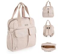 Cangaroo, borsa per pannolini Mivida Clip Fasciatoio Cerniera Spallacci, colorazione:beige