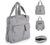 Cangaroo, borsa per pannolini Mivida Clip Fasciatoio Cerniera Spallacci, colorazione:grigio