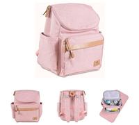 Cangaroo, borsa per passeggino Megan Zaino fasciatoio Maniglia con cerniera, colori:rosa