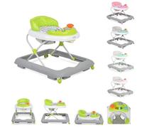 Cangaroo Cody 3968 - Guida per imparare a camminare per bambini con centro giochi a partire da 6 mesi, pieghevole, colore: Verde