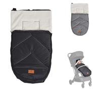 Cangaroo coprigambe da carrozzina di lusso zip intera resistente alle intemperie, colorazione:nero