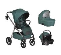 Cangaroo passeggino combinato Unique 3 in 1 Seggiolino auto Ammortizzatori Borsa, colorazione:verde