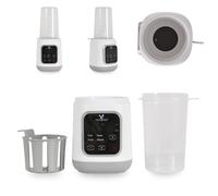 Cangaroo, scaldabiberon Mellow 3 in 1 Riscaldamento, sterilizzazione, cestello, colori:whitely