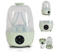 Cangaroo Steriliser Verde 4 in 1 Scaldabiberon, per 6 biberon, vaporizzatore, colorazione:verde