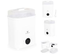 Cangaroo, sterilizzatore Cai Dryer 2 in 1 fino a 6 bottiglie, display LCD, Touch, colori:whitely