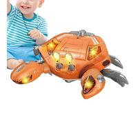 Cangola strisciante - Giocattoli di Granchio | Crawlings Toy Kids | Crabi elettrici Giocattoli con Musica per la Musica Baby Toddler | Camminare per Bambini sensoriali Che Ballano Un Bambino Musicale