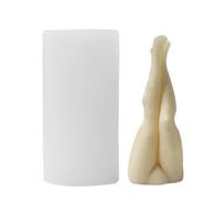 Cangoli in silicone 3D con gambe sexy | Forma di candela innovativa per Forme del corpo le donne Strumenti fai -da -te intagliare i sostenitori sapone e cottura dai dessert