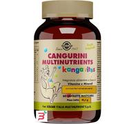 Cangurini Multinutrients Frutti Tropicali Solgar 60 Tavolette Masticabili