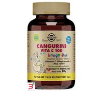 Solgar Cangurini Vita C100 Integratore per Bambini, 90 Tavolette Masticabili