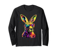 Canguro Australia Amore Outback Selvaggio Dolce Canguro Maglia a Manica