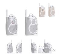 Canguro baby monitor Mommy's Sense fino a 1,3 km 2 canali indicatore di batteria, colorazione:grigio