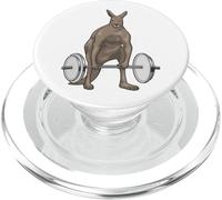 Canguro Bodybuilder Bilanciere Bodybuilding PopSockets PopGrip per MagSafe