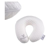 Canguro cuscino viaggio bambini Moon 23,5 x 20 cm Cuscino il collo con cerniera, colori:whitely