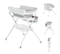 Canguro fasciatoio Como 2 in 1 pieghevole fasciatoio scomparto per gli accessori, colorazione:grigio