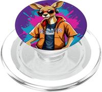Canguro Hip Hop Cool Urban Roo Street Style PopSockets PopGrip per MagSafe
