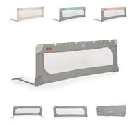 Canguro protezione letto 130 cm, protezione anticaduta, frontale ribaltabile, colorazione:grigio