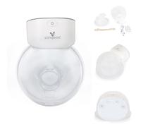 Canguro, tiralatte elettrico portatile Eliria, capacità 180 ml, valvola, colori:whitely