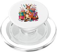 Canguro Torte Coriandoli Compleanno Festa Canguri PopSockets PopGrip per MagSafe