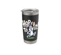 Cani Amare UFO Alieno Divertente Merch ExtraTerrestre Pet Peloso Bicchiere termico in acciaio inox doppia parete