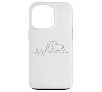 Cani Cane da caccia-Vizsla Cardiogram Cani Custodia per iPhone 13 Pro