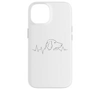 Cani Cane da caccia-Vizsla Cardiogram Cani Custodia per iPhone 14