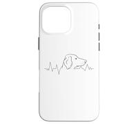 Cani Cane da caccia-Vizsla Cardiogram Cani Custodia per iPhone 16 Pro Max