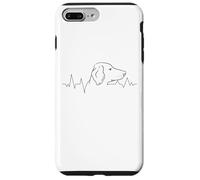 Cani Cane da caccia-Vizsla Cardiogram Cani Custodia per iPhone 7 Plus/8 Plus
