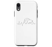 Cani Cane da caccia-Vizsla Cardiogram Cani Custodia per iPhone XR