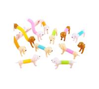 Cani Che Tirano E Rimbalzano Tubi Di Allungamento per Animali Invenzione Anti-Tensione Divertente Cani Di Allungamento Polimorfo (Confezione Da 10 Colori Casuali） (10)