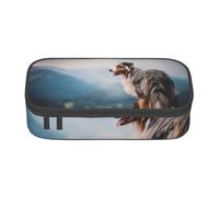 Cani da compagnia australiani delle montagne del pastore australiano, Astuccio per matite, Astuccio per matite Astuccio per penne a matita di grande capacità Borsa per cosmetici