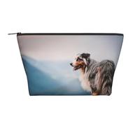 Cani da compagnia australiani delle montagne del pastore australiano, Borsa da toilette Borsa per trucco Borsa per cosmetici Borsa da toilette da viaggio portatile