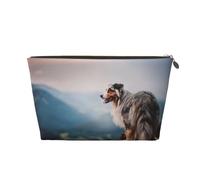 Cani da compagnia australiani delle montagne del pastore australiano, Borsa per il trucco Borsa per cosmetici Borsa da toilette da viaggio portatile Borsa da toilette