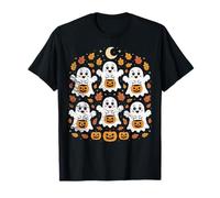 Cani Fantasmi Cane Carino Vestito da Fantasma Divertente Cucciolo di Halloween Maglietta
