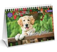 Cani felici. Calendario da tavolo 2025. 16 mesi